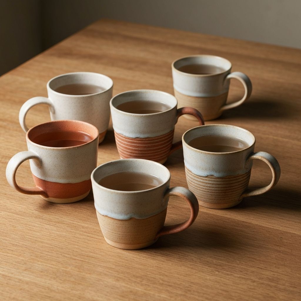 Stoneware Mug Set